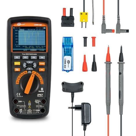 Herramienta de medida Sonel cmm-60 IP67 Bluetooth 3,5 pulgadas (1/3)