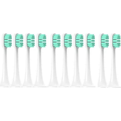 Têtes de brosse de rechange pour brosse à dents électrique Mijia T300/T500, embouts à poils souples avec capuchons, emballage scellé, C (1/5)