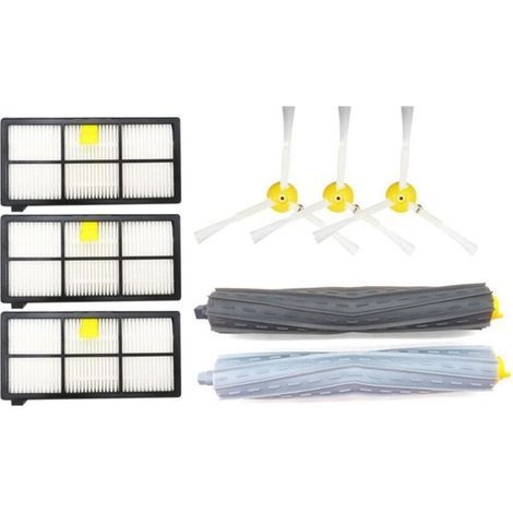 Vacuum cleaner accessory, accessory parts kit for iRobot Roomba series 800 850 851 860 865 866 870 871 876 880 885 886 890 891 896 900 960 966 980 etc (1/4)