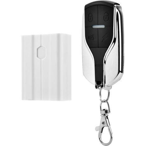 Télécommande sans fil Learning Code (télécommande d'alarme en métal à 4 boutons) (1/5)