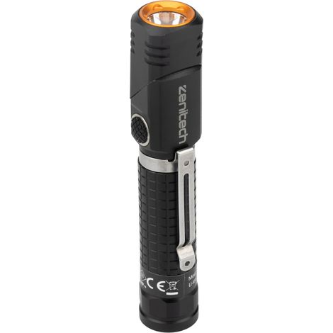 Lampe torche pivotante 150/400lm - IPX4 - Zenitech (1/4)