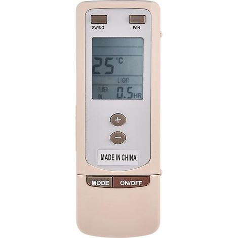 Télécommande - Pour Climatiseur - Modèles Gree Y512 Y502 - Portée 10 M - 1 Pièce (1/5)