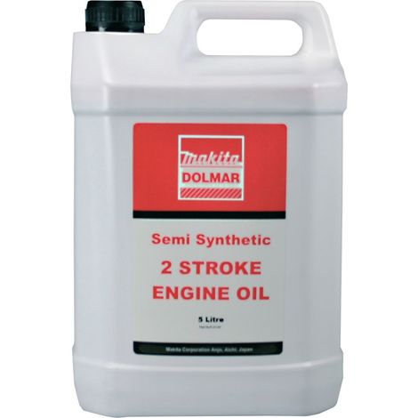 Makita Dolmar 2 Stroke Mixing Engine Oil 5 litre Bottle 50 1 Mix Petrol Machines