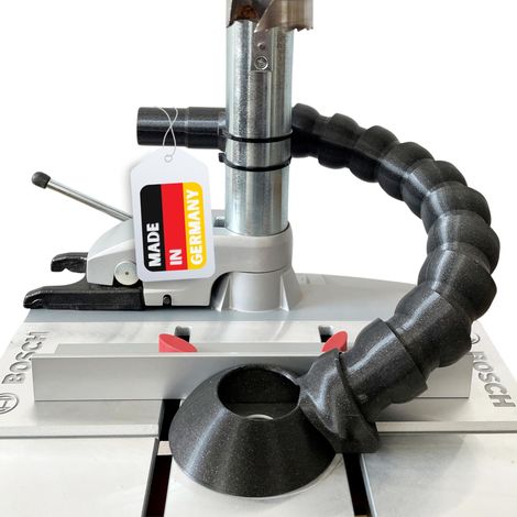Ventouse d'aspiration compatible avec PBD40 etc. Complet avec 10 articulations Compatible avec de nombreux modèles Pour forets jusqu'à 40 mm Raccord avec 3 diamètres (1/5)