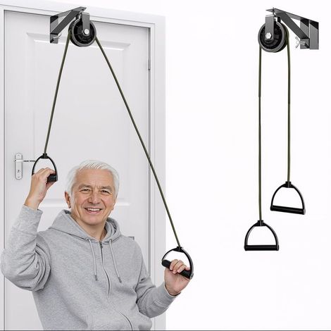 Beyamis Poulie épaule physiothérapie - Fixation porte pour rééducation (1/5)
