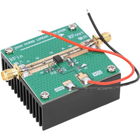 Amplificateur de puissance RF RF2126 400-2700 MHz (2,4 GHz), 1 W, avec dissipateur thermique (1/5)