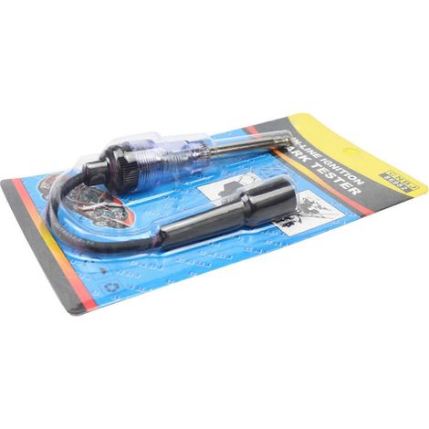 Testeur d'étincelle Inline 3,17mm pour câbles d'allumage, bobine et diagnostic moteur, outil de détection auto, moto et camion (1/5)