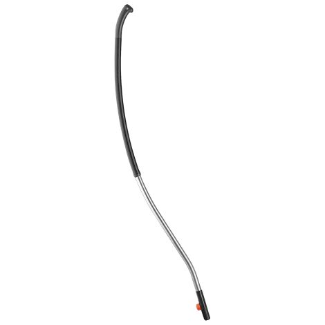 GARDENA Manico ergonomico in alluminio curvo, lunghezza 150 cm, adatto agli attrezzi CombiSystem (3745-20)