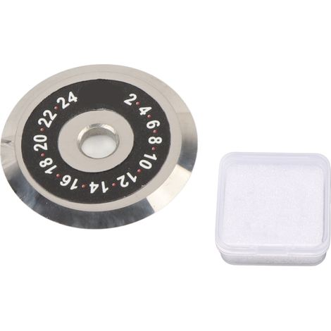 Cuchilla de corte de fibra óptica de 24 caras, 22 mm de diámetro, SKL 6C A8 HB 08 (1/5)