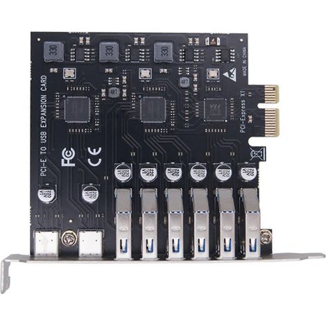 PCI Express zu USB 3.2 Controller Erweiterungskarte HUB PCIE USB 3.2 Karte Typ C