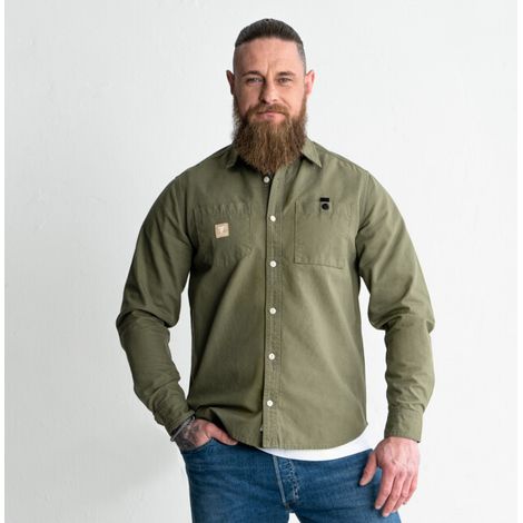 Chemise en toile canvas STIER Heavy Work bci coton XL olive