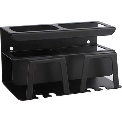 Zahnbürstenhalter – Edelstahl-Wandhalterung – 4 Plätze – Modernes Design