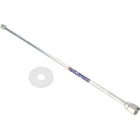 Tige d'extension de pulvérisateur, pistolet de pulvérisation de peinture universel, outil de tige de buse, matériel manuel, fournitures 75 cm (1/4)