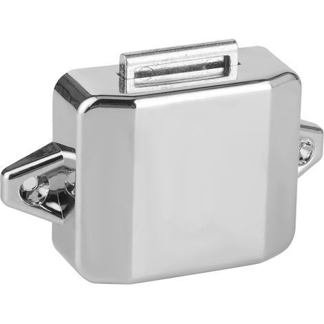 Loquet de tiroir à bouton-poussoir, quincaillerie pour meubles pour bateau, camping-car, caravane (1/5)