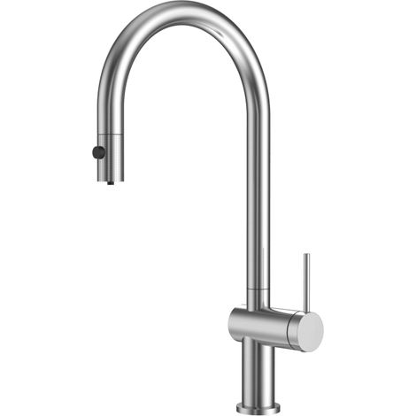 IMEX GOS006/NQ LAZIO Grifo Cocina Extraible Con Osmosis Niquel - ref: GOS006/NQ (1/2)