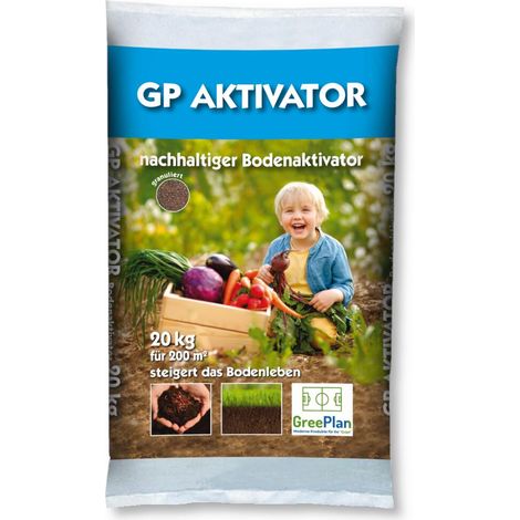GreenPlan GP Activator 20 kg Activateur de sol Amendement de sol Adjuvant de sol