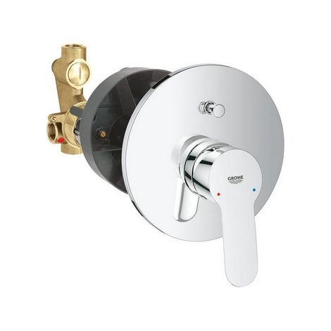 MISCELATORE MONOCOMANDO INCASSO DOCCIA C/DEV. LINEA BAUEDGE- Cromo- GROHE- pezzi 1