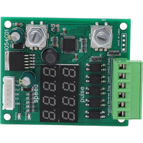 Einachsiges Schrittmotor-Steuerungsmodul, Motortreiber-Steuerplatine, DC 10–30 V, normalerweise offen (1/5)