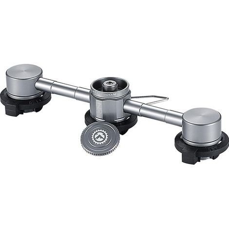 3-in-1-Butanadapter mit stabiler Halterung, Gaskartuschenkopf-Umrüstadapter, Düsenflaschentyp B