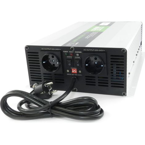 Spannungswandler mit DIP-Schalter 1500 Watt 12V USV NPS reiner SINUS UPS Inverter (1/5)