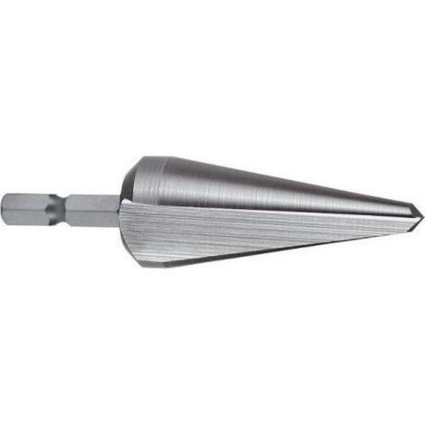 RUKO 101049H BROCA CÓNICA PARA CHAPA HSS CON MANGO HEXAGONAL 1/4" Ø 5,0-20,0 MM