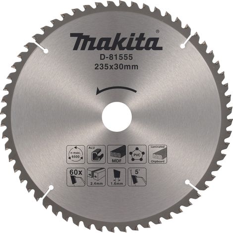LAME TCT 235/30/60 MULTI APP MAKITA D-81555