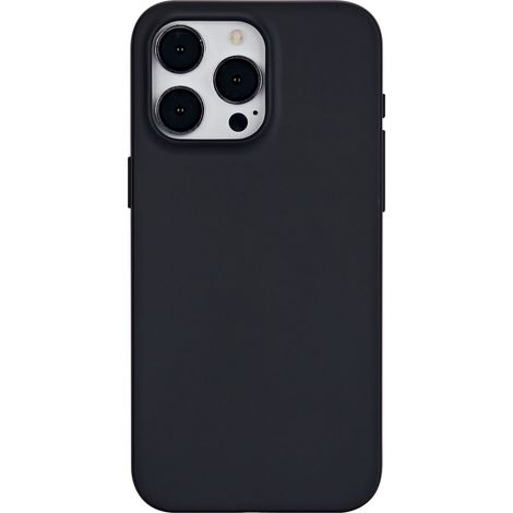 Custodia per iPhone 15 Pro Max eSTUFF Infinite Vienna, nera. Materiale: TPU riciclato al 100%, ES67101028