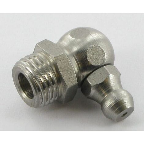 Racor de engrase M10x1 V2A 90掳 UNIVERSAL GN10190RVS