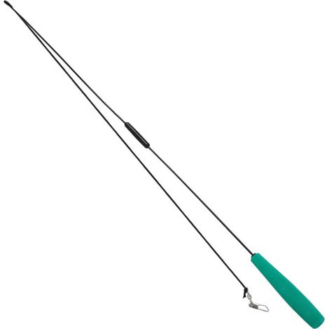 1net pour chats, canne à pêche extensible 86,5 cm, fibre de verre + poignée EVA et bois, jouet interactif pour chatons et chats (1/5)