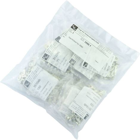 Vogt Verbindungstechnik 3990.1 terminales de ojal plateados