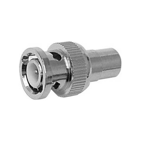 Adaptateur bnc mâle vers rca femelle (1/2)