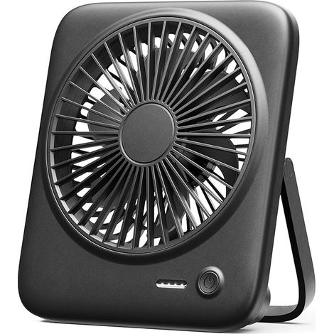 Ventilateur de bureau, ventilateur portable rechargeable (1/5)