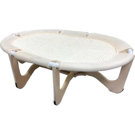 Lit Hamac Pour Chat Accessoires pour animaux en respirante et lavable Mobilier Chat Lit Pour intérieur maison salon balcon extérieur arrière-cour jardin patio (1/5)