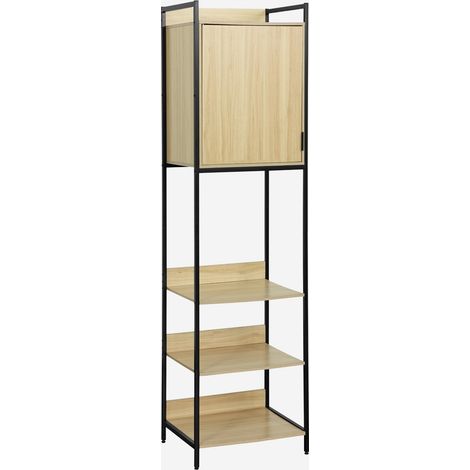 Modulo armadio con 5 ripiani e 1 anta (1/5)