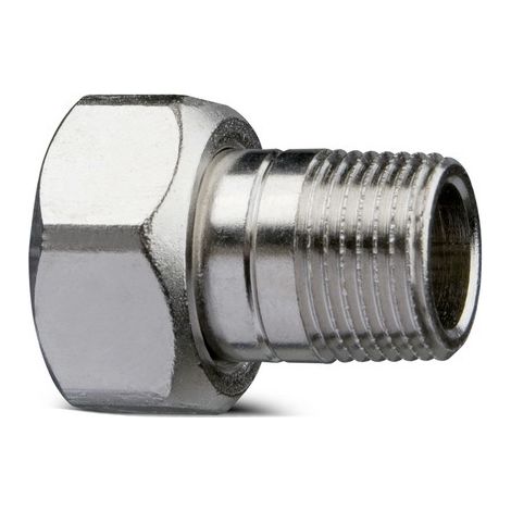 HEIMEIER Heizkörper-Anschlussverschr. R 1/2 x M 22, AMETAL-C vernickelt, 50701516 (1/5)
