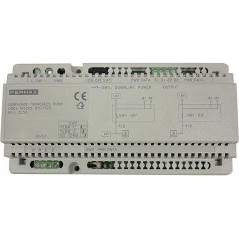 Regenerador duox 2 salidas para reposición de instalaciones, 230V, 50Hz.