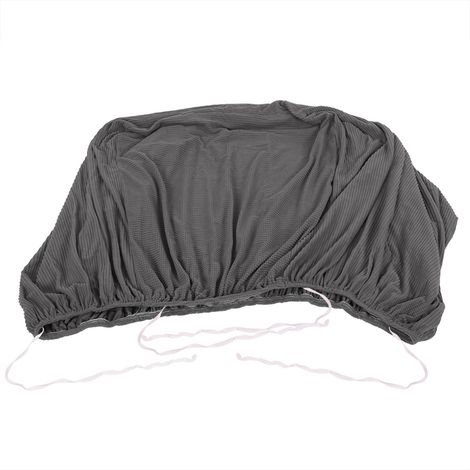 Housse de Canapé Extensible Microfibre Douce Protection Meuble Anti-taches Gris Foncé 3 Places 190-230cm (1/4)