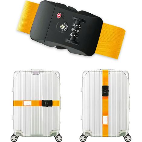 Ceinture de Valise, Bagages Sans Fil, Sacs Supplémentaires, Accessoires à Boucle (1/5)