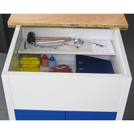 Pavoy Stehpult geschlossen, 1200x700x600 mm, RAL 5010