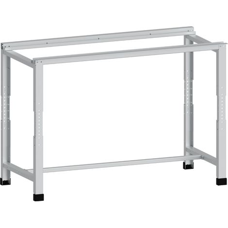 PROVOST - Structure réglable en hauteur pour établi Evolys - Inox, gris argent