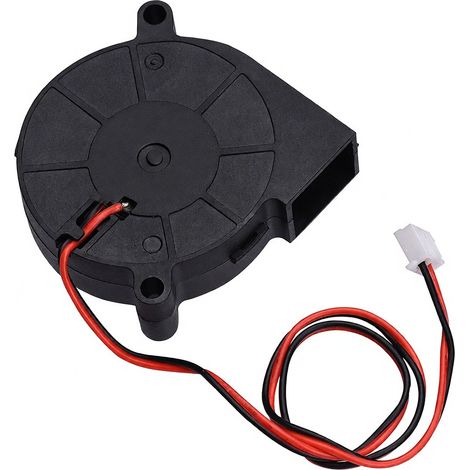 Ventilador de refrigeración sin escobillas BIGTREETECH 5015 de 50x50x15 mm, 12 V/24 V, conector de 2 pines, para piezas de impresoras 3D (1/5)