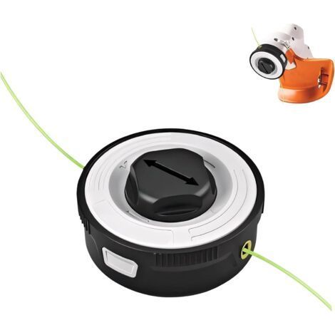 Tête de coupe C3-2 pour débroussailleuse Stihl, tête à fil Stihl Autocut c 3-2 avec rechange, accessoire rechange coupe-bordures double, compatible FSA57 A -