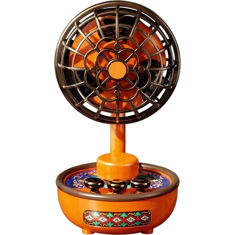 Petit ventilateur de bureau léger rechargeable par USB pour (1/4)
