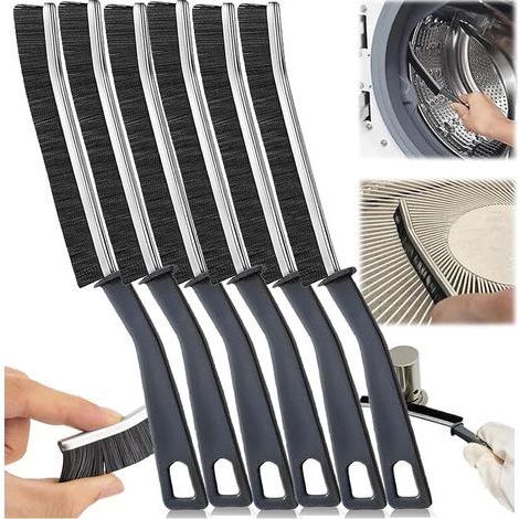 6 Brosse De Nettoyage, Poils Durs, Joint Carrelage, Rainure Fenêtre, Salle De Bain Cuisine (1/5)