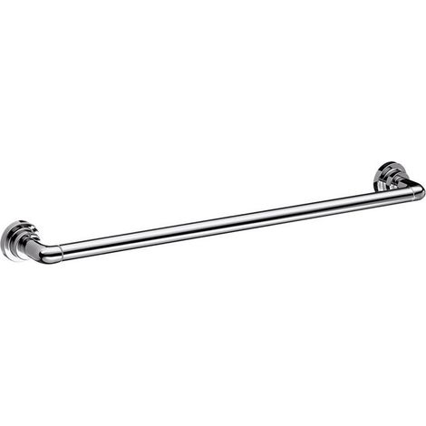 Barre porte-serviettes 600 mm chroméé