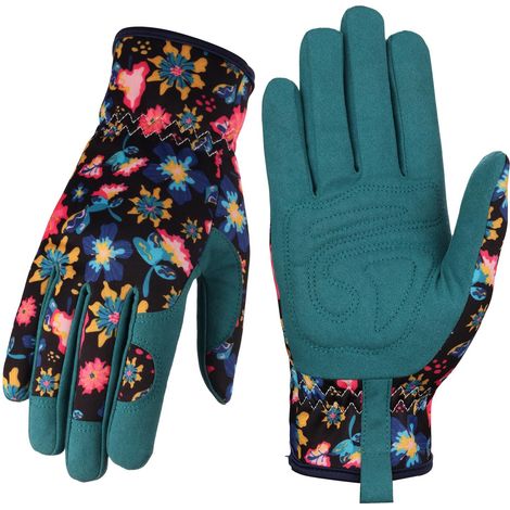 Gartenhandschuhe aus Leder für Damen – Arbeitshandschuhe zum Jäten, Graben, Pflanzen, Harken und Beschneiden – Größe XL (1/3)