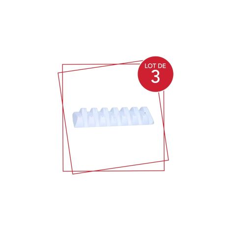 Accesorio SOS Juego de 3 escobillas tambor original Lavadora 481010597314, 481010532494 WHIRLPOOL