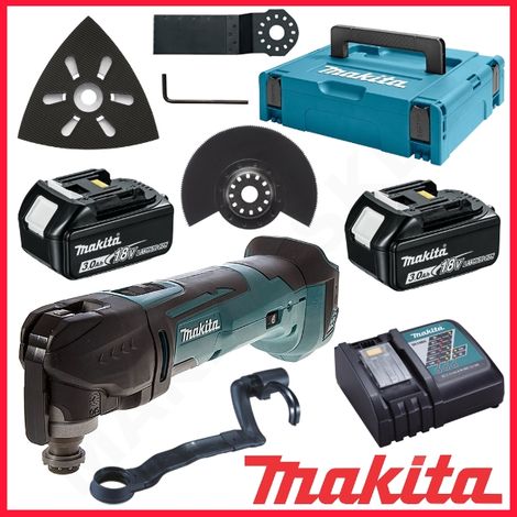 Outil Multi-fonction Makita DTM51RFJX1 18 V 2x3 0 Ah accu. + Accessoires