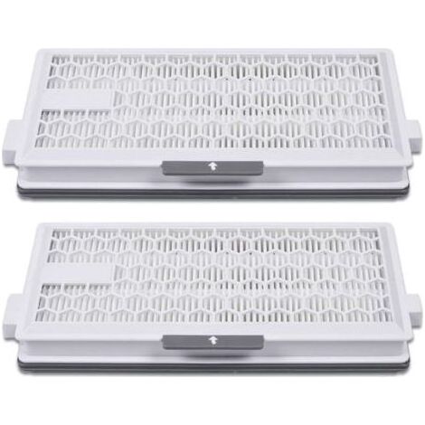 Filtre Aspirateur pour Miele Complete C3 Powerline S8340 Filtre d'aspirateur, Air Clean SF-HA 50 pour Complete C2 C3 Compact C1 C2, lot de 2