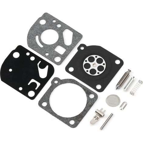 Kit réparation carburateur RB-64, kit joint et aiguille, compatible motoculture, pièce détachée moteur, entretien carbu, réfection complète, usage atelier ou particulier. (1/5)